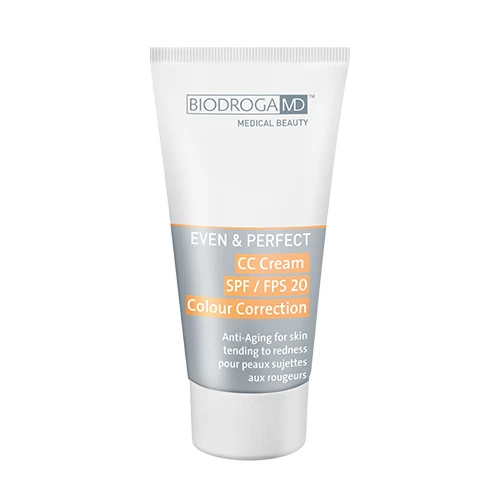 Biodroga MD Even And Perfect CC Cream LSF 20 Color Correction - For Skin Tending To Redness